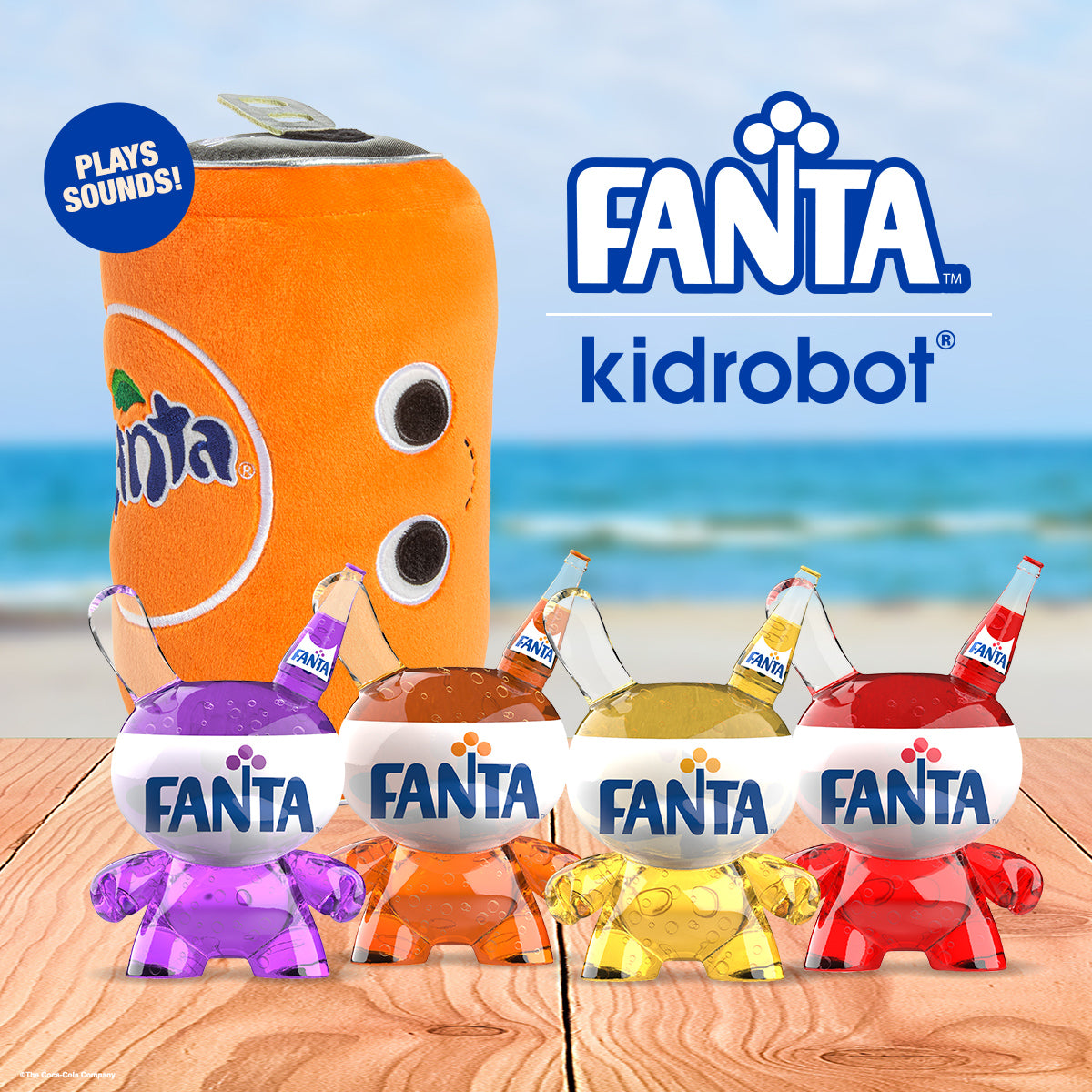 Kidrobot x Fanta