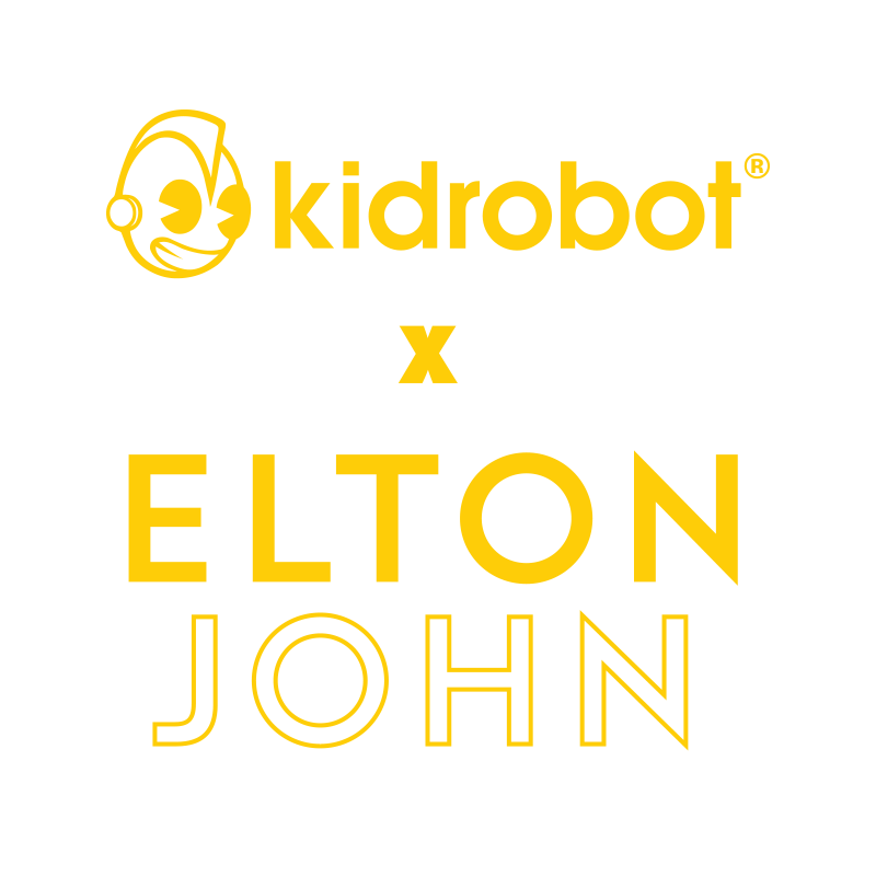 Kidrobot x Elton John Logo