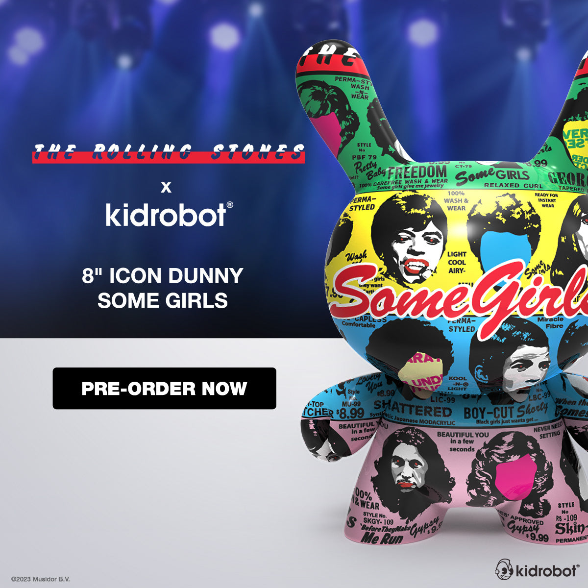 The Rolling Stones x Kidrobot ICON Dunny