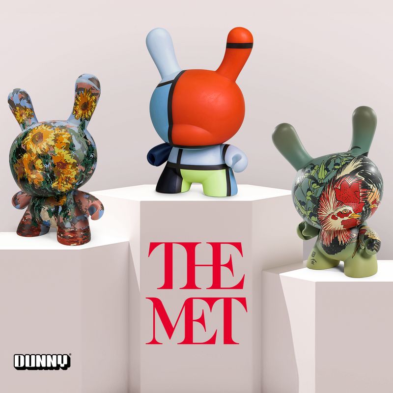 Kidrobot x The Met Dunny Collection