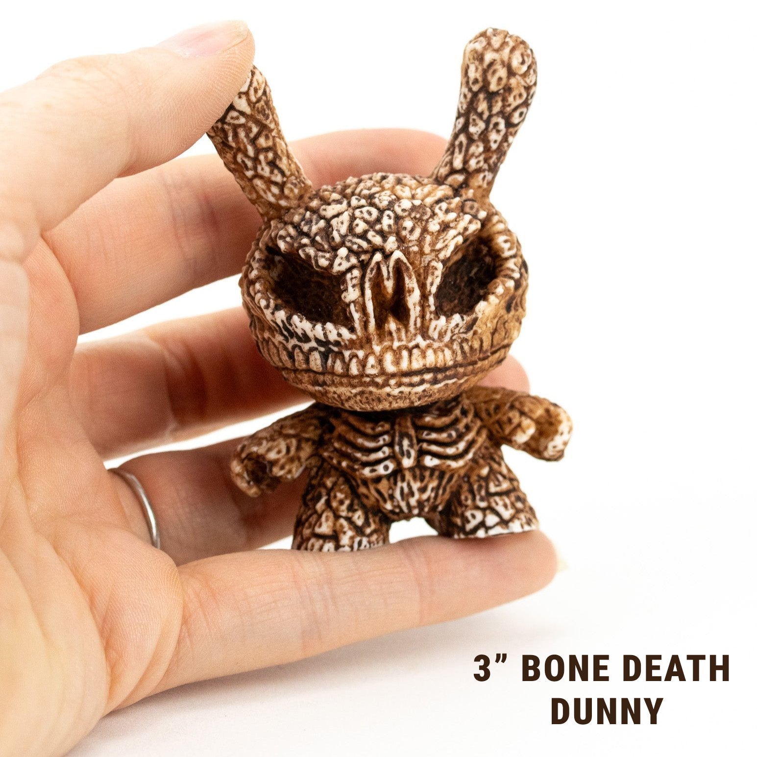 Bone Death Dunny 3” Resin Art Figure Set by American Gross (Limited Edition of 200) - Kidrobot