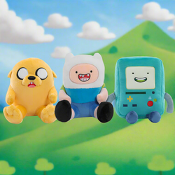 Adventure Time – Jake, Finn, and BMO Phunny Plush - Kidrobot