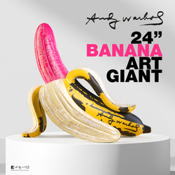 Andy Warhol Banana 24" Art Giant- Kidrobot