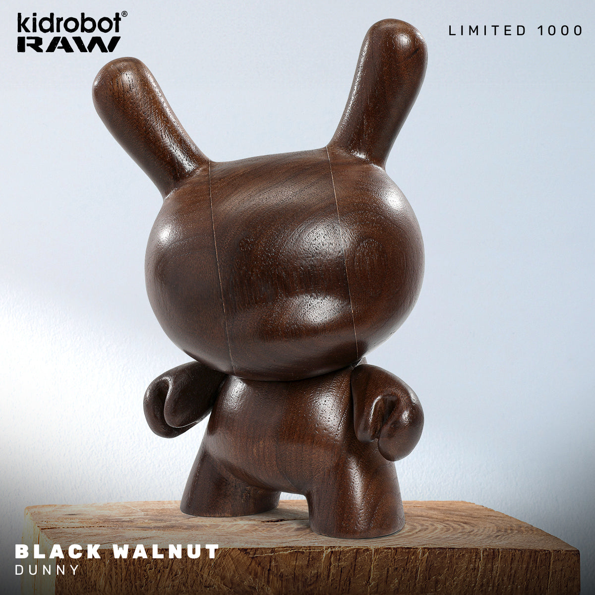 Kidrobot RAW Black Walnut 8