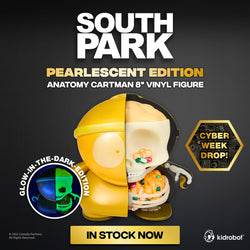 South Park Cartman Anatomy 8" Vinyl Figure - GID Pearlescent Edition - Kidrobot