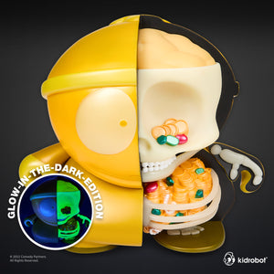 South Park Cartman Anatomy 8" Vinyl Figure - GID Pearlescent Edition - Kidrobot