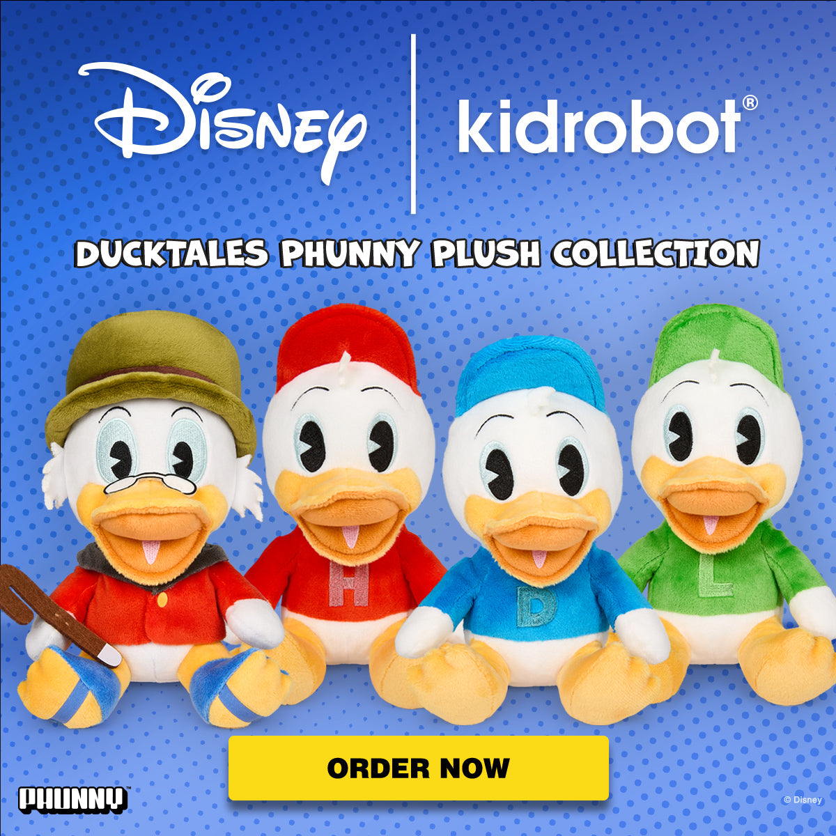 Disney s DuckTales Phunny Plush 4 Pack Bundle Scrooge McDuck Huey Dewey Louie