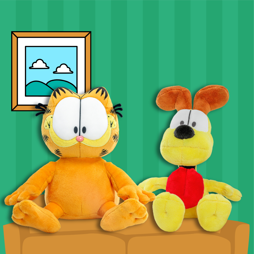 Garfield - Garfield and Odie Phunny Plush - Kidrobot