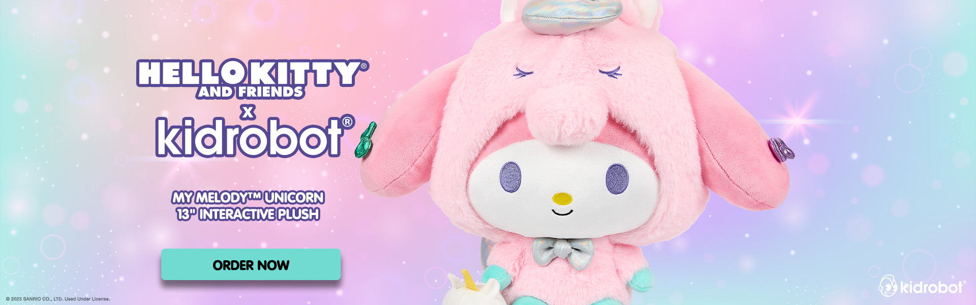 Hello Kitty® and Friends My Melody Unicorn 13" Plush