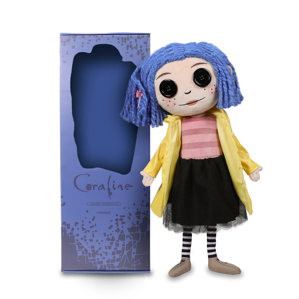 Coraline 24 Premium Plush Doll in Gift Box PRE ORDER Kidrobot