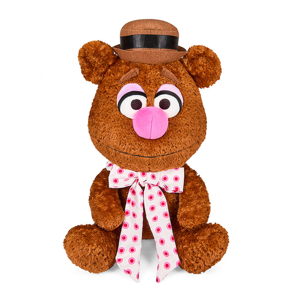 Muppets Fozzie Bear Plush Bean factory Bag Doll Disney Stuffed Animal Authentic 15 inch