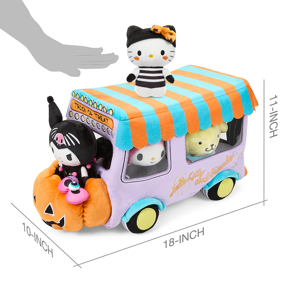 Hello Kitty® and Friends Halloween Food Truck 18” Interactive Plush Set (Limited Edition of 2500) (PRE-ORDER) - Kidrobot