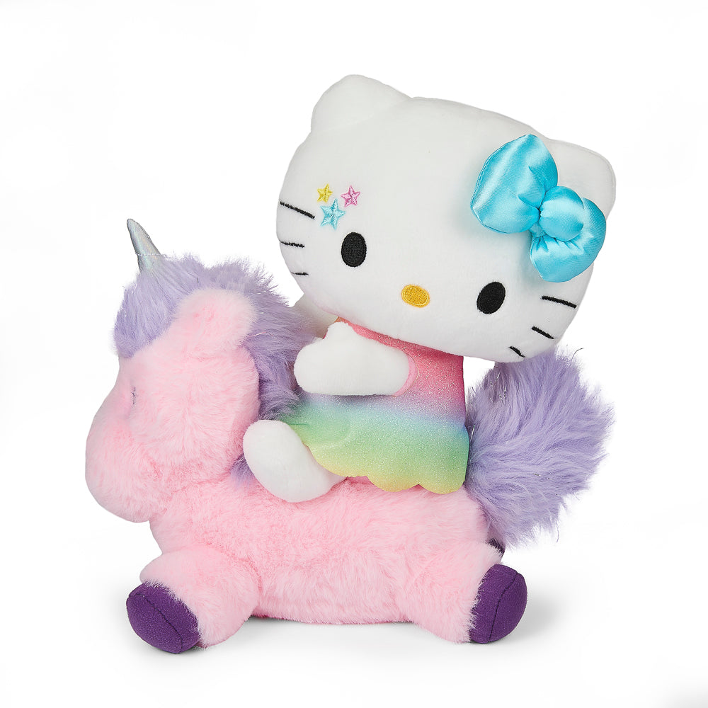 Sanrio Hello Kitty Riding Unicorn 13 inch Plush