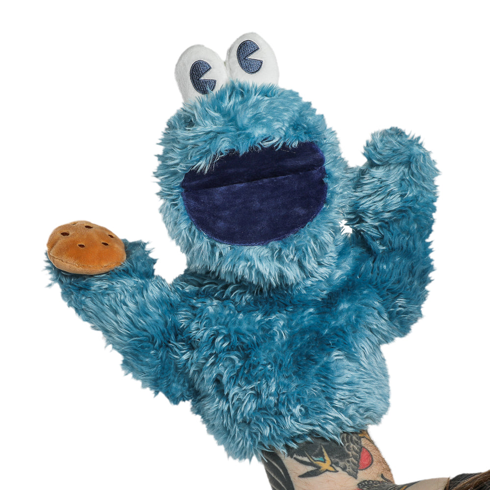 Sesame Street Cookie Monster 16” Plush Puppet (PRE-ORDER) - Kidrobot