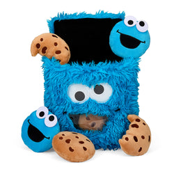 Sesame Street 8" Cookie Monster Interactive Plush Snack Bag (PRE-ORDER) - Kidrobot