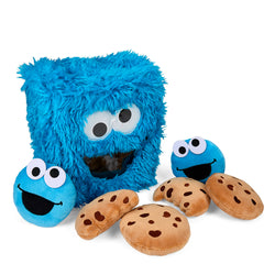 Sesame Street 8" Cookie Monster Interactive Plush Snack Bag (PRE-ORDER) - Kidrobot