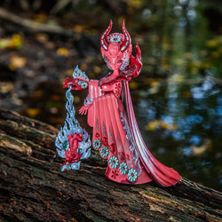 Witch Queen 8" Vinyl Art Figure by Junko Mizuno - Blood Red Edition (Limited to 300) - Kidrobot