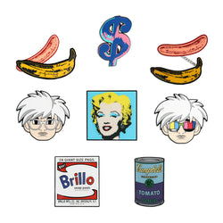 Andy Warhol Deluxe Enamel Pins by Kidrobot - Kidrobot