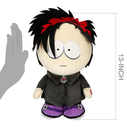 South Park Goth Kid Pete 13" Plush with Sound (PRE-ORDER) - Kidrobot