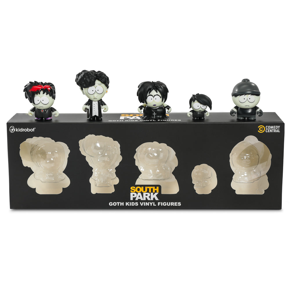 South Park Goth Kids Vinyl Mini Figures 5-Pack - Kidrobot