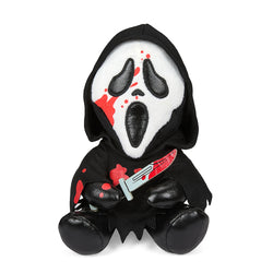 Bloody Ghost Face Phunny Plush by Kidrobot (PRE-ORDER) - Kidrobot