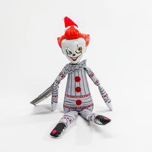 IT (2017) – Holiday Horribles Pennywise 8” Roto Phunny Plush - Kidrobot