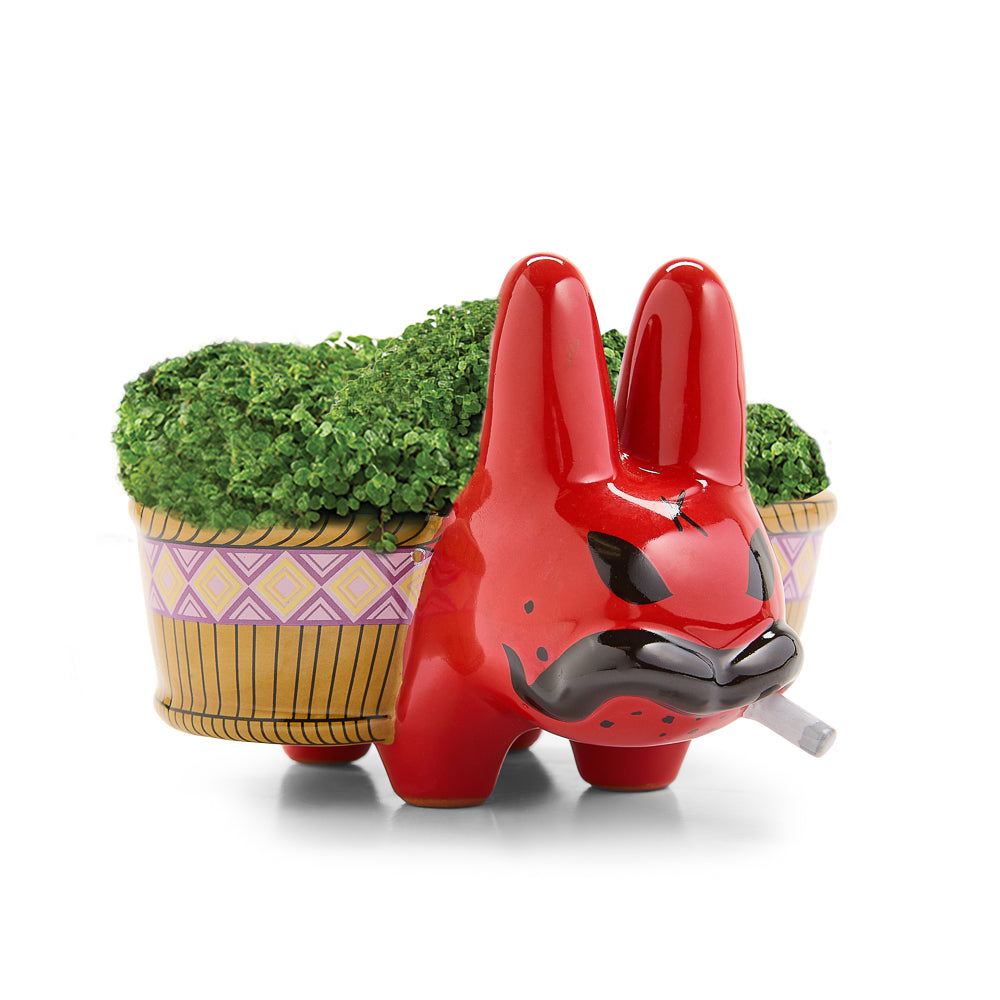 Chia Pet Smorkin’ Labbit - Smokin' Red Edition (Limited Edition of 1000) - Kidrobot