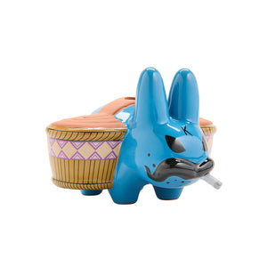 Chia Pet Smorkin’ Labbit - Smokin' Cool Blue Edition (Limited Edition of 800) (Kidrobot.com Exclusive) - Kidrobot