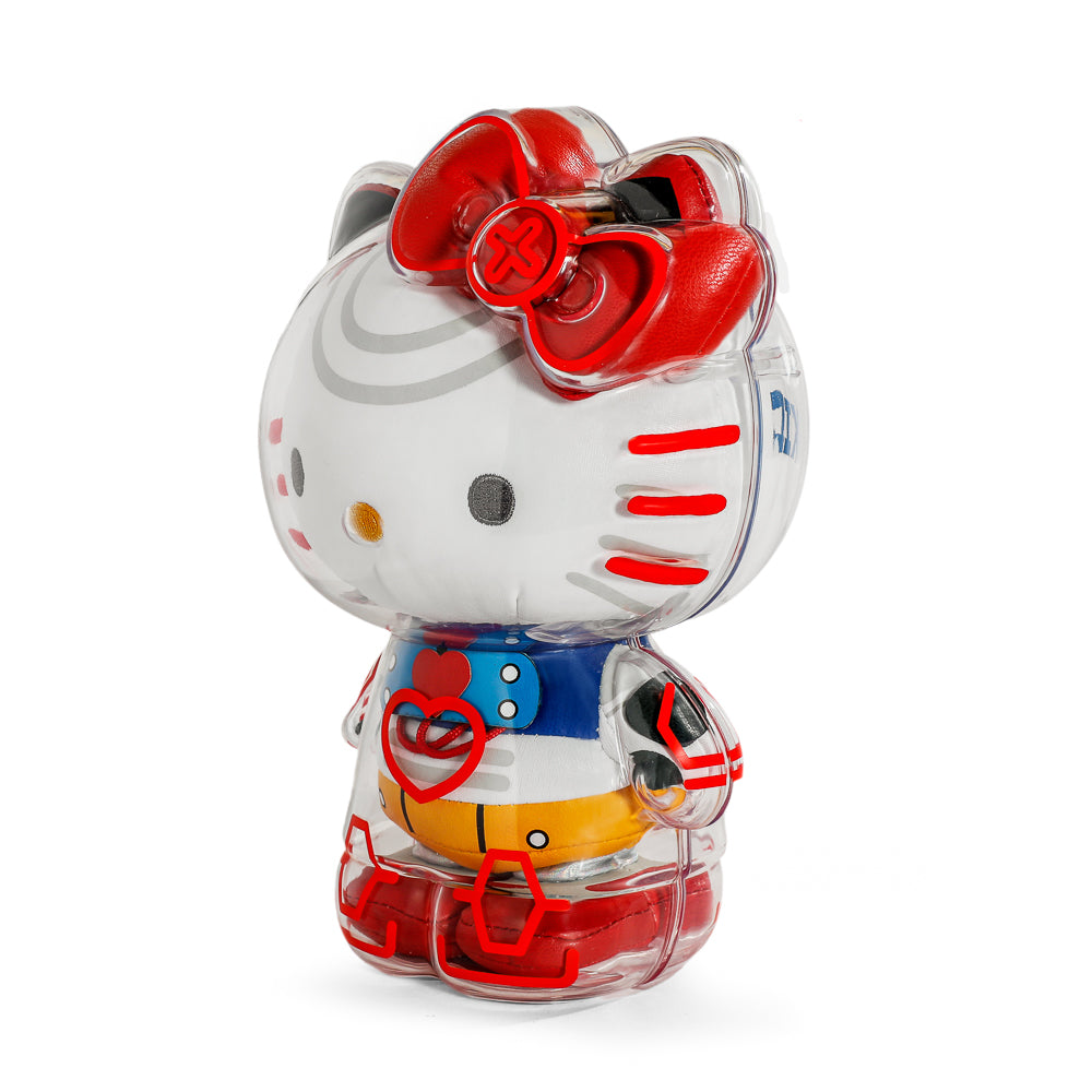 2024 CON EXCLUSIVE: Hello Kitty® 8” Plush Clear Shell Robot Figure - Nebula Edition (Limited Edition of 500) - Kidrobot