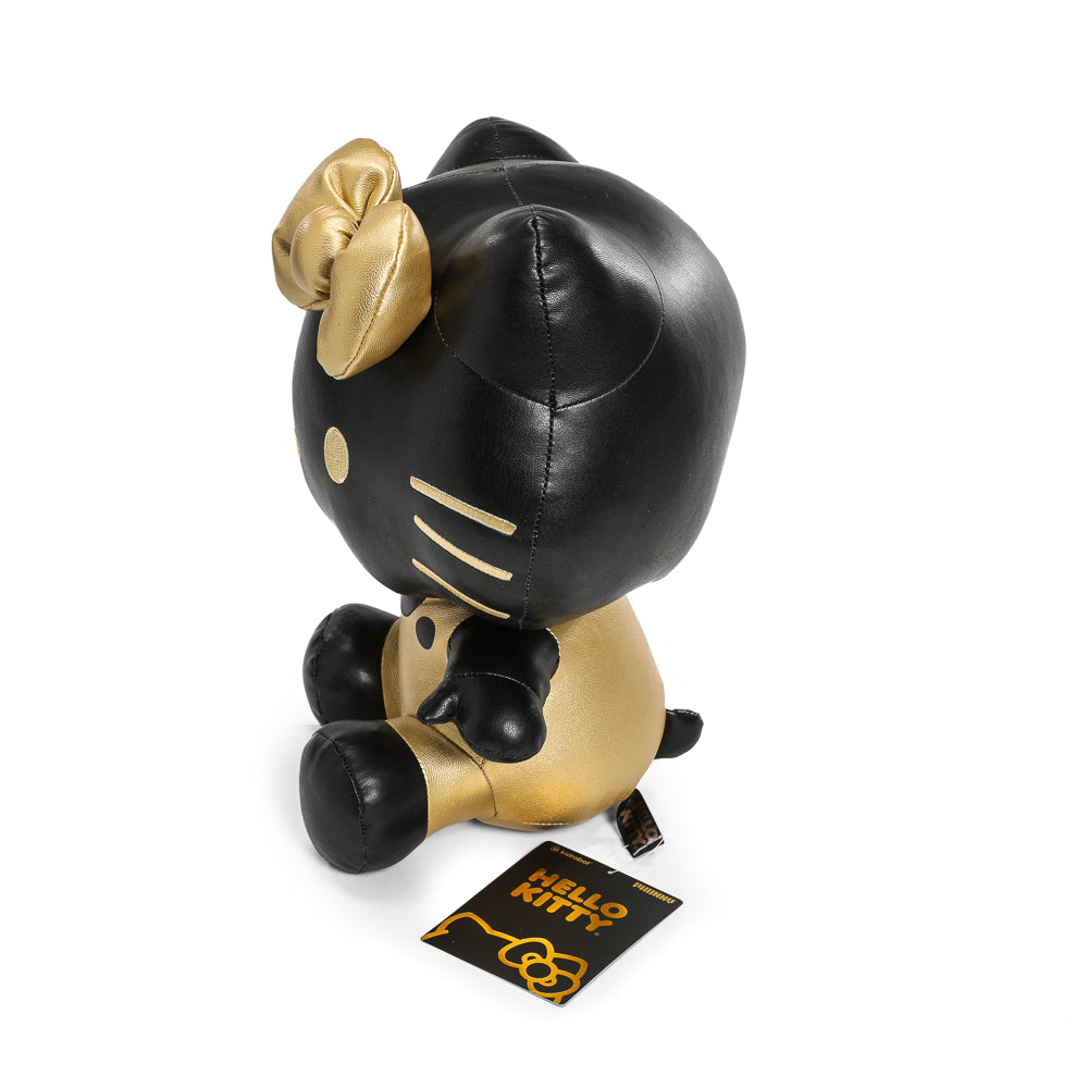 Hello Kitty® Black and Gold Premium Pleather Plush