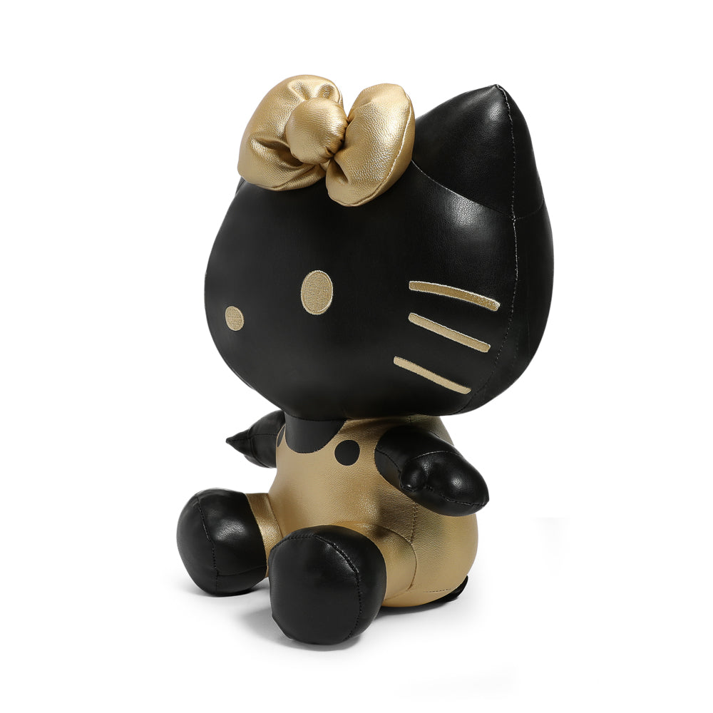 Hello Kitty® Black and Gold Premium Pleather Plush