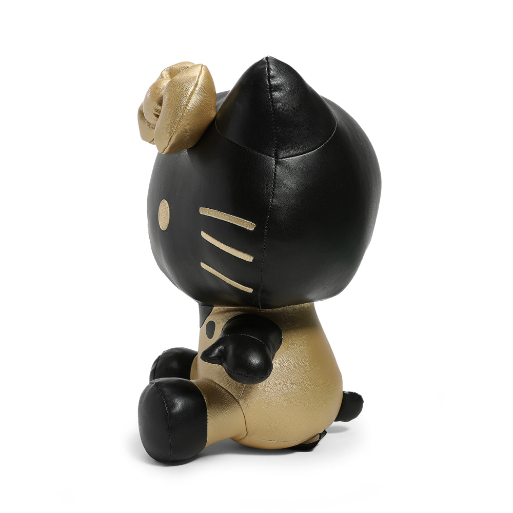 Hello Kitty® Black and Gold Premium Pleather Plush