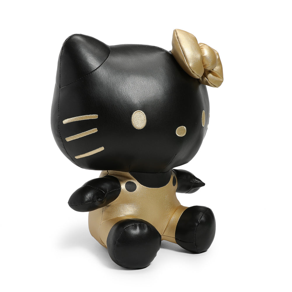 Hello Kitty® Black and Gold Premium Pleather Plush