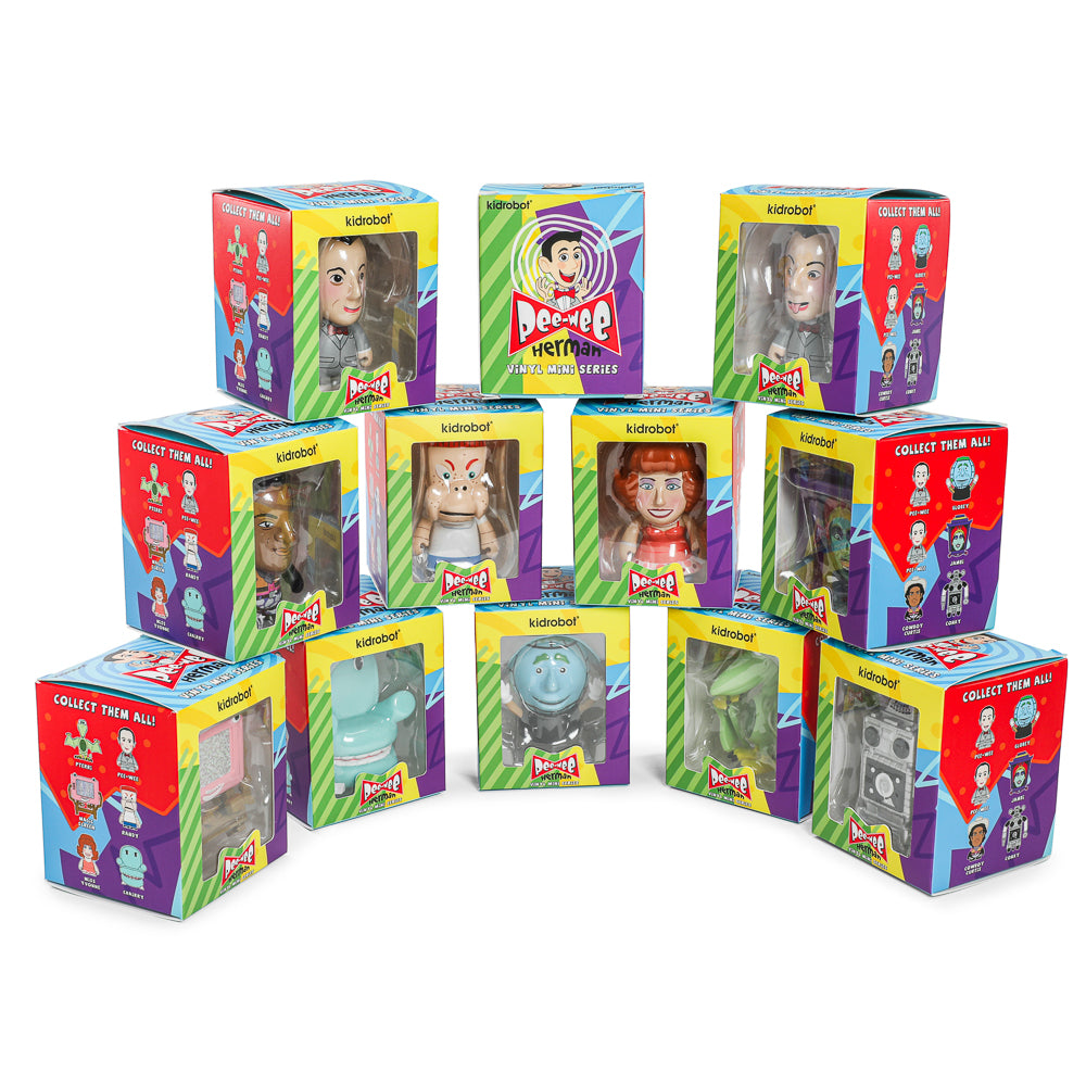 Pee-wee's Playhouse 3" Vinyl Mini Figure Series by Kidrobot