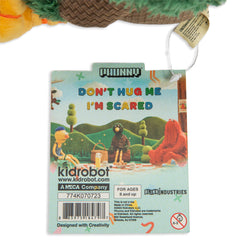 Don't Hug Me I'm Scared Phunny Plush - Green Duck - Kidrobot - Tag