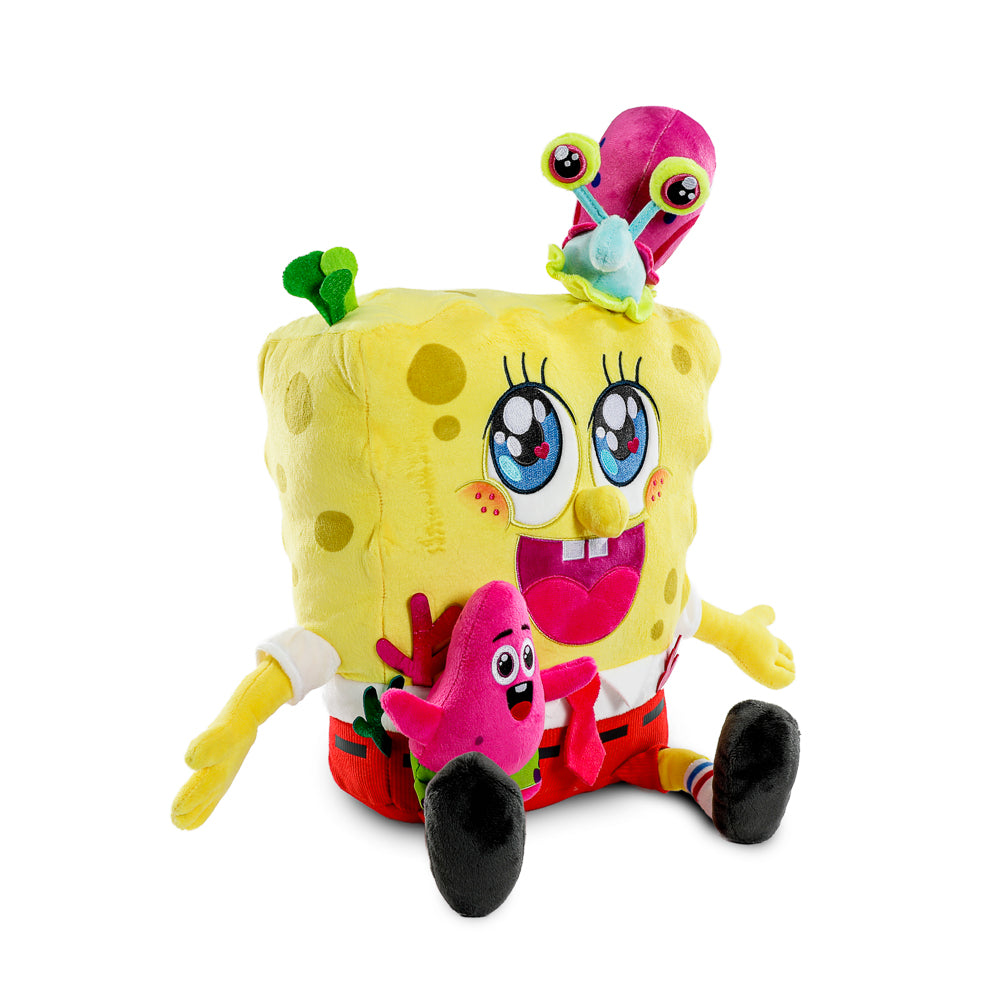 SpongeBob SquarePants Artist Series - SpongeBob 13" Interactive Plush by Sehee Chae - Kidrobot