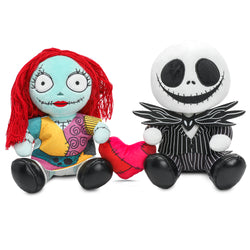 Disney's The Nightmare Before Christmas Jack & Sally with Heart Phunny Plush - Kidrobot