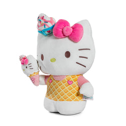 Hello Kitty® with Ice Cream Cone Plush - Kidrobot