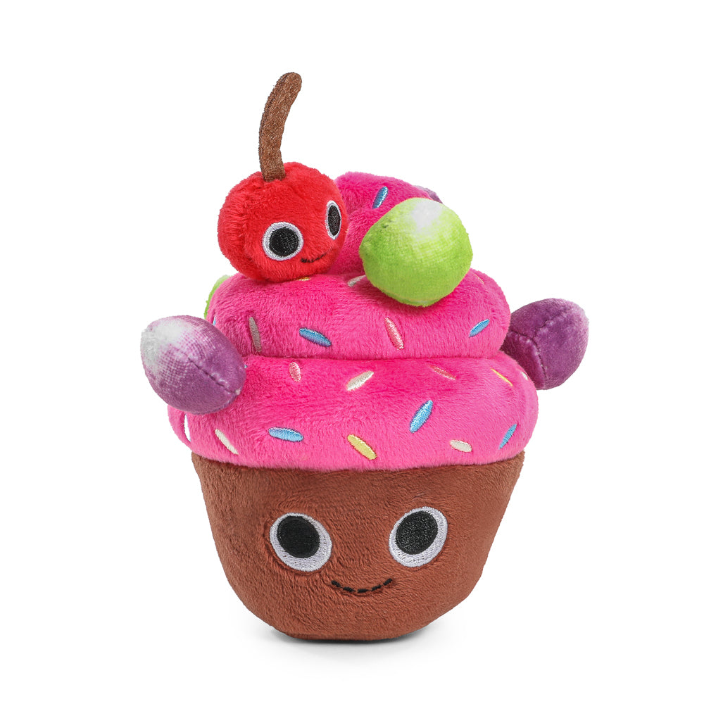 Yummy World Rosie the Cherry Cupcake with Gum Drops Plush - Kidrobot
