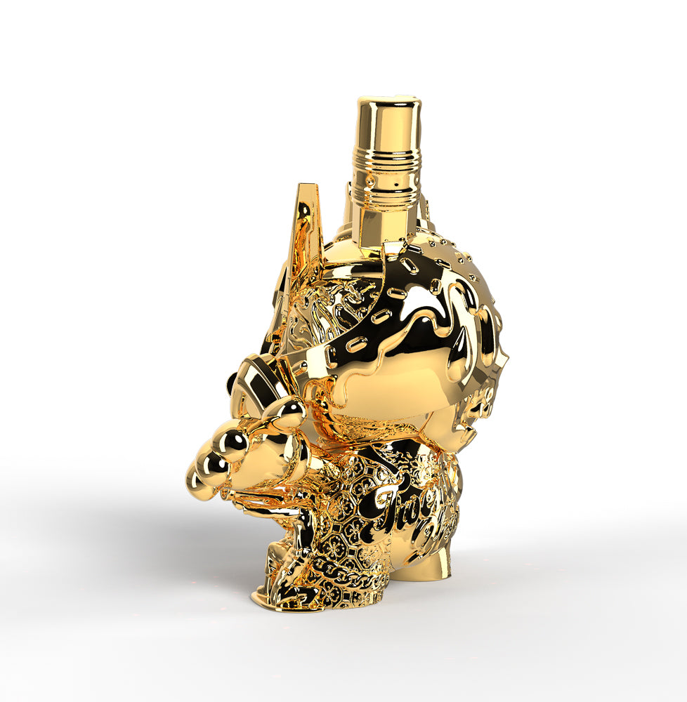 2040 CON EXCLUSIVE: 20th Anniversary Still Life Dunny 8" Art Figure by Tristan Eaton - Montana Gold Edition (Limited Edition of 300) - Kidrobot