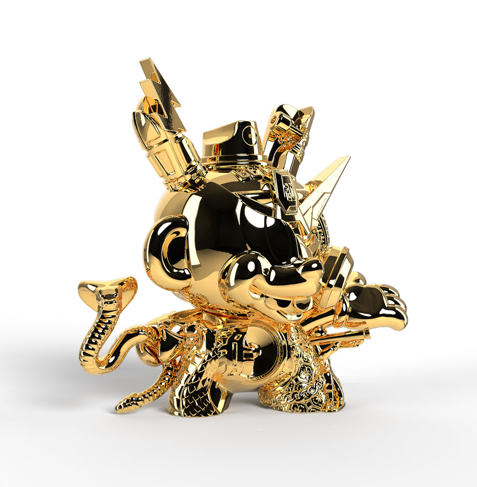 2040 CON EXCLUSIVE: 20th Anniversary Still Life Dunny 8" Art Figure by Tristan Eaton - Montana Gold Edition (Limited Edition of 300) - Kidrobot