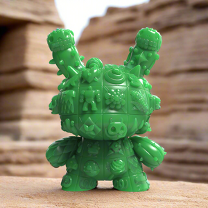 MONOLITH Dunny 8" Sculpted Vinyl Art Figure by ROBOT SODA - Jade Edition (Limited Edition of 300) - Kidrobot