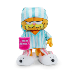 Grouchy Garfield in Pajamas and Slippers 13” Plush - Kidrobot