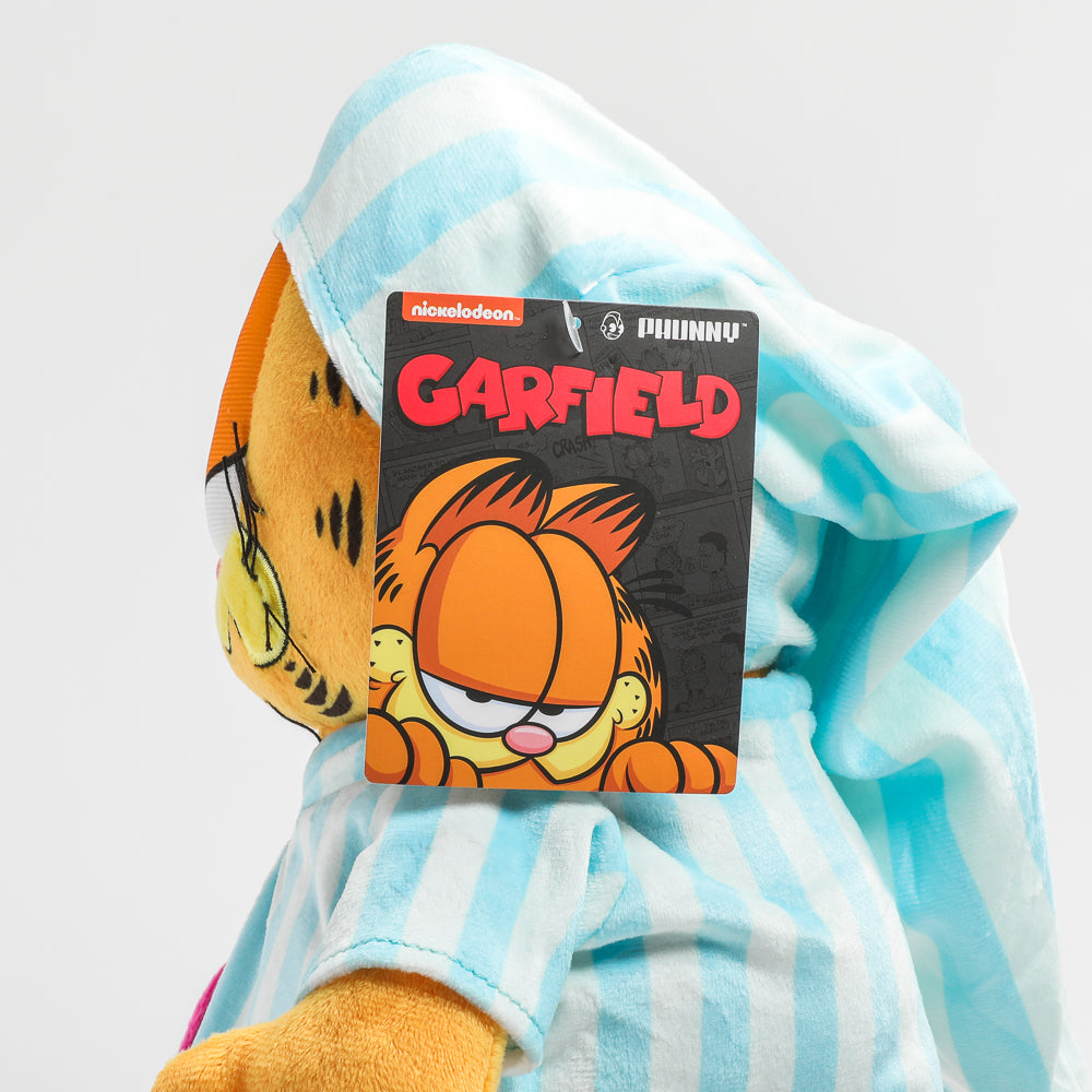 Grouchy Garfield in Pajamas and Slippers 13” Plush - Kidrobot