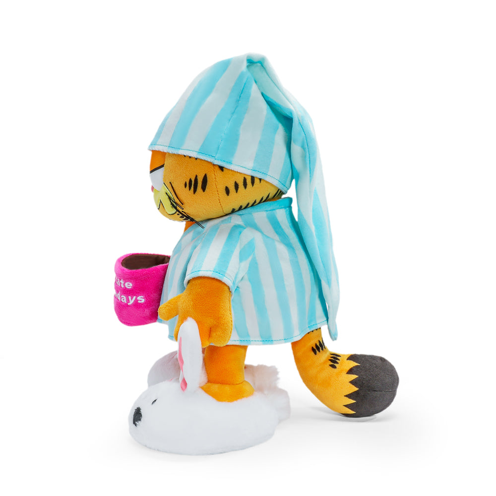 Grouchy Garfield in Pajamas and Slippers 13” Plush - Kidrobot