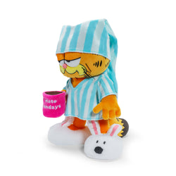 Grouchy Garfield in Pajamas and Slippers 13” Plush - Kidrobot