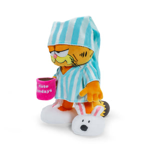 Grouchy Garfield in Pajamas and Slippers 13” Plush - Kidrobot