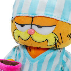 Grouchy Garfield in Pajamas and Slippers 13” Plush - Kidrobot