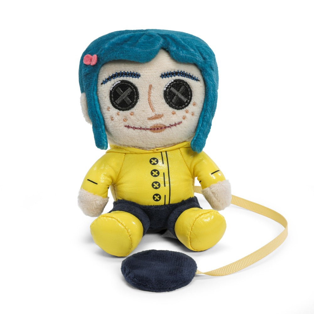 Coraline with Button Eyes Plush Shoulder Phunny - Kidrobot