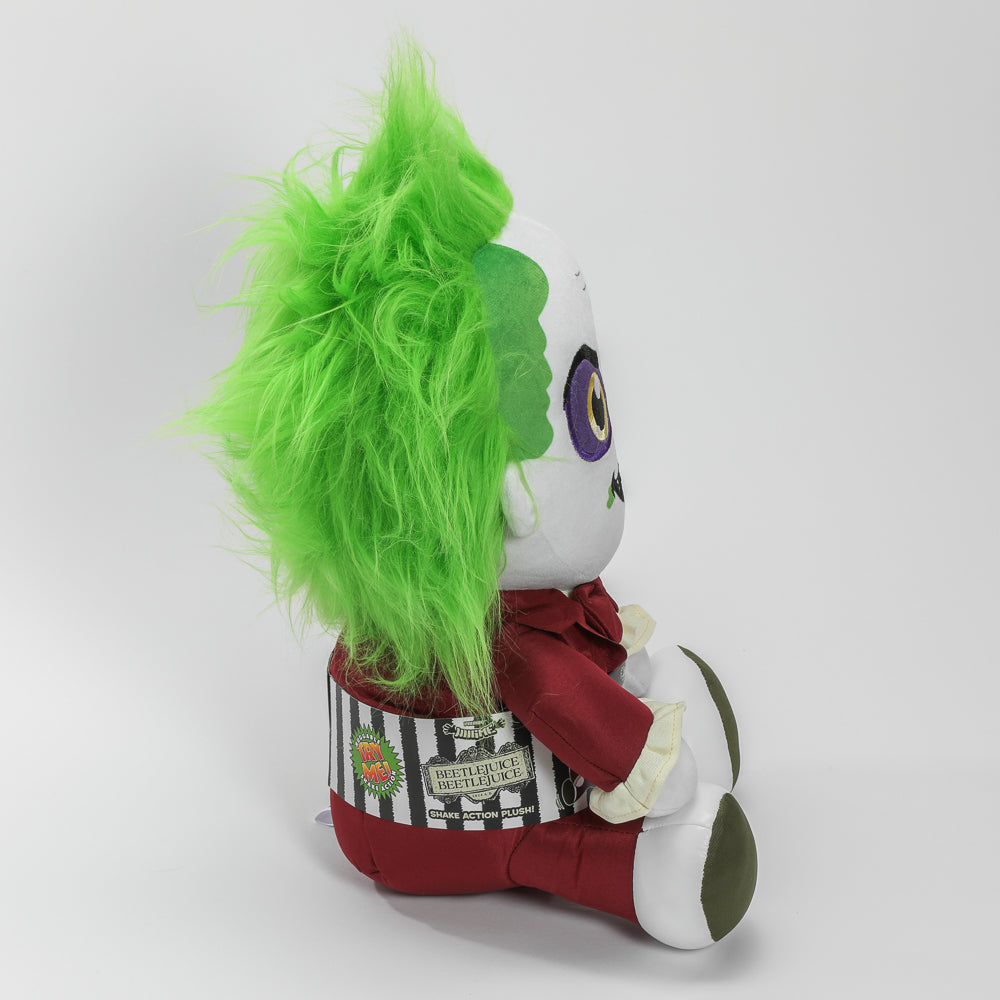 Beetlejuice Beetlejuice - Beetlejuice in Red Suit HugMe Plush with Shake Action